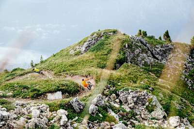 Flow-Trail an der Corviglia ST.MORITZ Flow-Trail an der Corviglia ST.MORITZ