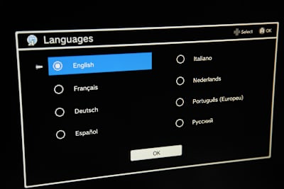 NTSCやPALといった映像方式の壁が無くなったことをこの画面で実感。