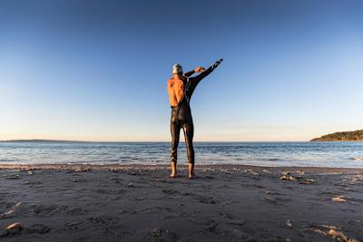 Braden enfile sa combinaison