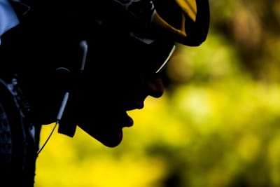 L'athlète néo-zélandais habitué des triathlons Braden Currie en pleine session d'entrainement.