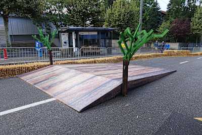 Hindernis "Der Sprung"