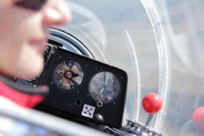 Przyrządy pokładowe szybowca Bocian