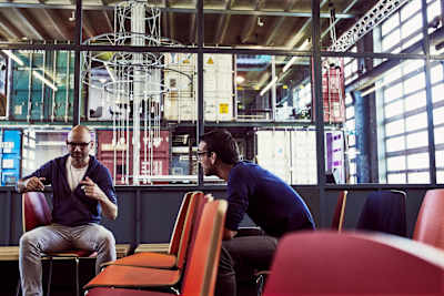 Davon haben sie viele: Brainstorming-Sessions
