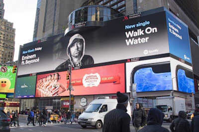 Walk On Water billboard