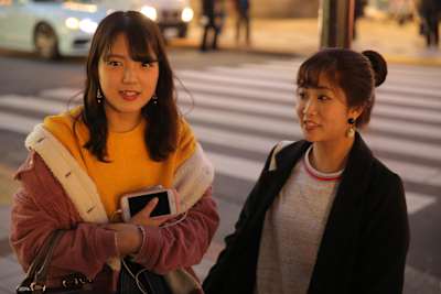 あみんさん（写真左）と、かれんさん（写真右）。