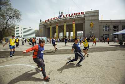 Игроки старались от души