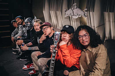 (左起)柏瑞、Makoto、仲宇、TJ、阿霖、Daiki與大君。