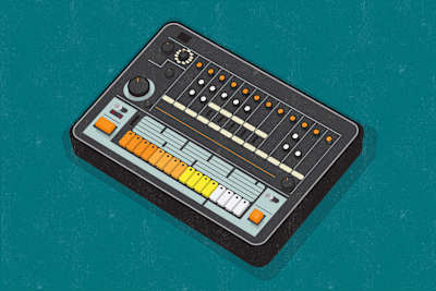 The Roland TR-808 Rhythm Composer is a drum machine central to the cloud rap sound.