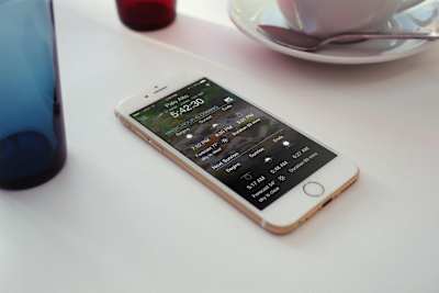 Per conoscere quando tramonta il sole oltre a vedere le condizioni meteo e impostare notifiche