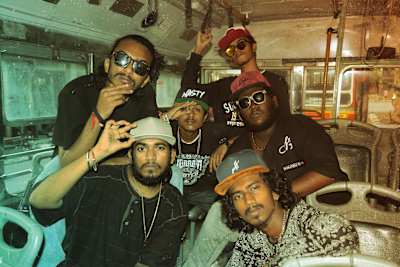 Public transport serves as a reminder to 7Bantai'Z for where they started their hip-hop journey.