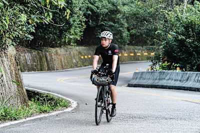 香港車手Jonathan是賽會唯一的東方臉孔