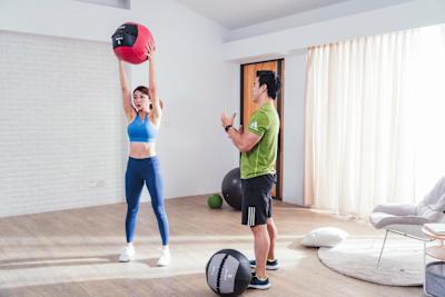 Medicine Ball Push Press