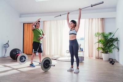 Push Press 槓鈴借力推