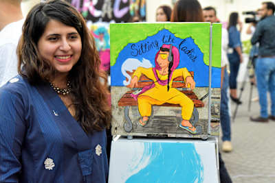 Ayesha Tariq – Artist of Canvas Cooler 2018