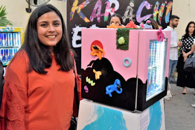 Aziza Ahmad – Artist of Canvas Cooler 2018
