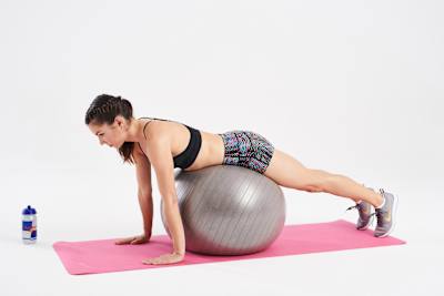 Trening s pilates loptom