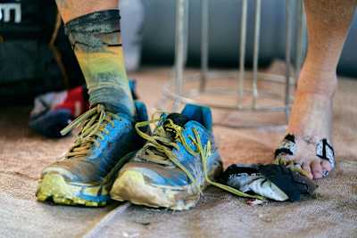 Fresh socks and tape can make all the difference