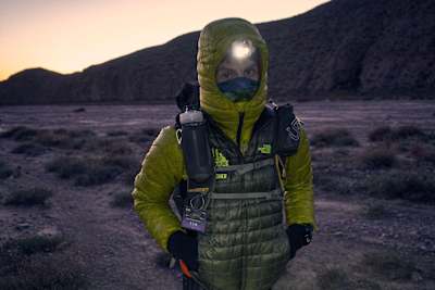 Just over a quarter of the way through, Poole started hallucinating