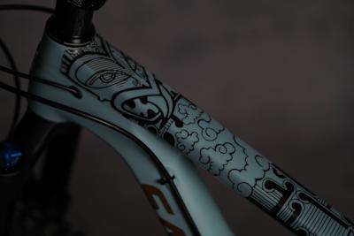 Protezione per telaio con grafica - Dyed Bro