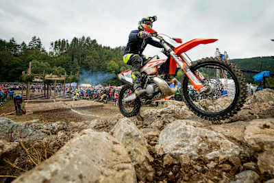 Tackling the track at Red Bull Get On TOP in Slovakia