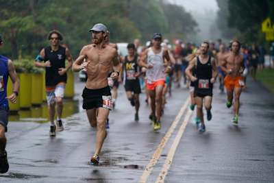 Take on a half that starts in a literal Volcano Village