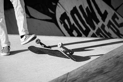Detail shot taken at the at the Red Bull Bowl Rippers in Marseille, France on September 1, 2018