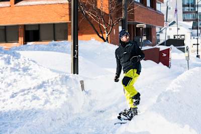 Craig McMorris in his Oakley TC Gunn Shell Bib