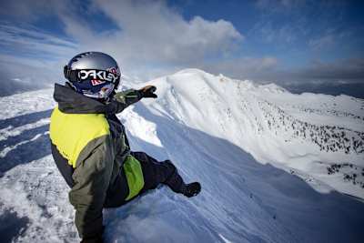 Craig McMorris in his Oakley Alpine Shell 3L Gore-Tex Jacket