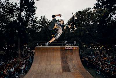 Sandro Dias performs during Coco Zurita & Friends Lollapalooza Chile
