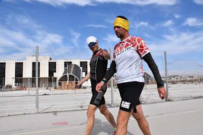 Paweł Żuk rywalizuje w Atenach w najdłuższym na świecie biegu na atestowanej trasie, 5000 km