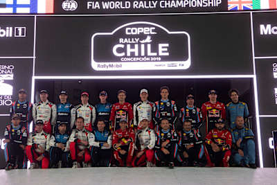 Los pilotos WRC Chile