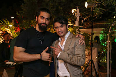 OCL seen at Ali Zafars 50 crore Teefa in Trouble Success Party in Karachi