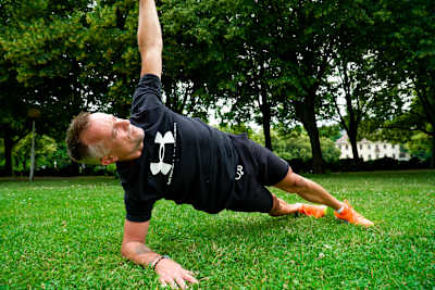 Side Plank and Reach