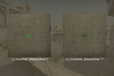 CS:GO Crosshair Dış Çizgi Kodları