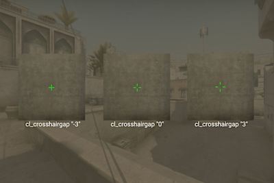 CS:GO Crosshair Açıklık Kodları (cl_crosshairgap)