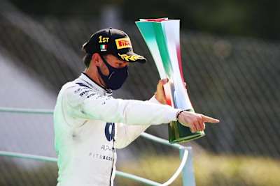 Pierre Gasly made history by winning in Italy.