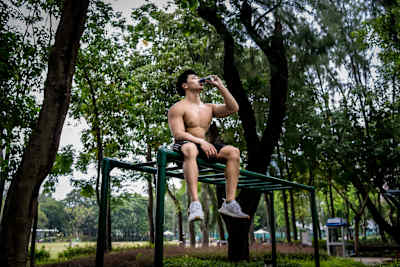 首次參加虛擬比賽 自信體能夠強