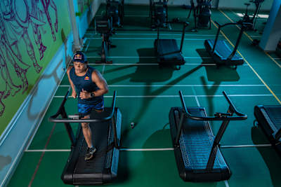 Sudharshan Muthuthanthri sul tapis roulant