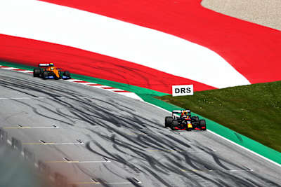 Red Bull Ring - zakręt na torze F1