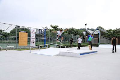 台中廍子公園滑板場