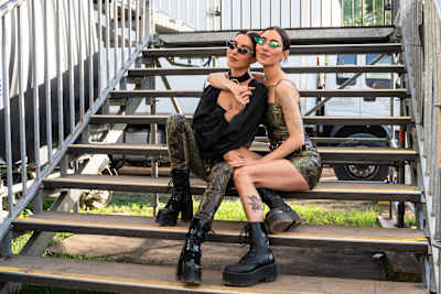 The Veronicas at Beyond the Valley 2019 for Stairing Through The Lens.
