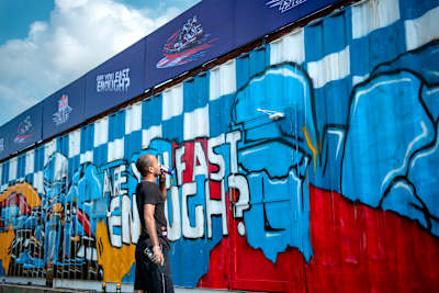 Neil Uchong at 2F2F Karting Club - Lahore