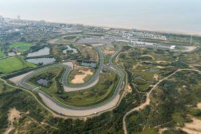Aerial View Of Zandvoort