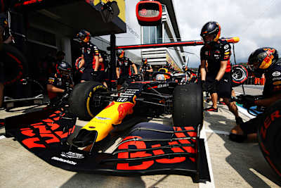 Pit Stop Crew Delivering Excellence