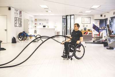 Brandon Beack wheelchair athlete 