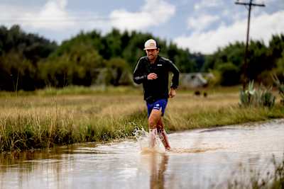 Ryan Sandes Trail Running Around Lesotho in April 2022