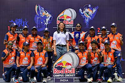 Smriti Mandhana at Red Bull Campus Cricket