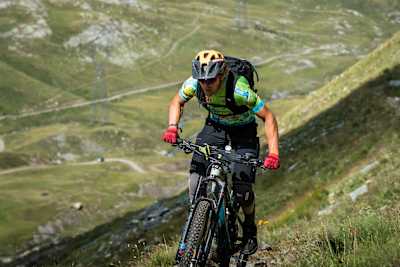 AllAround eMTB race: Martino Fruet, combattente nato