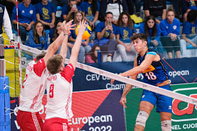 Polska vs Włochy na mistrzostwach Europy siatkarzy U20 we Włoszech
