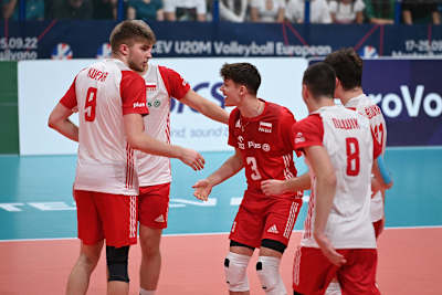 Polacy cieszą się z punktu w finale ME U20 siatkarzy